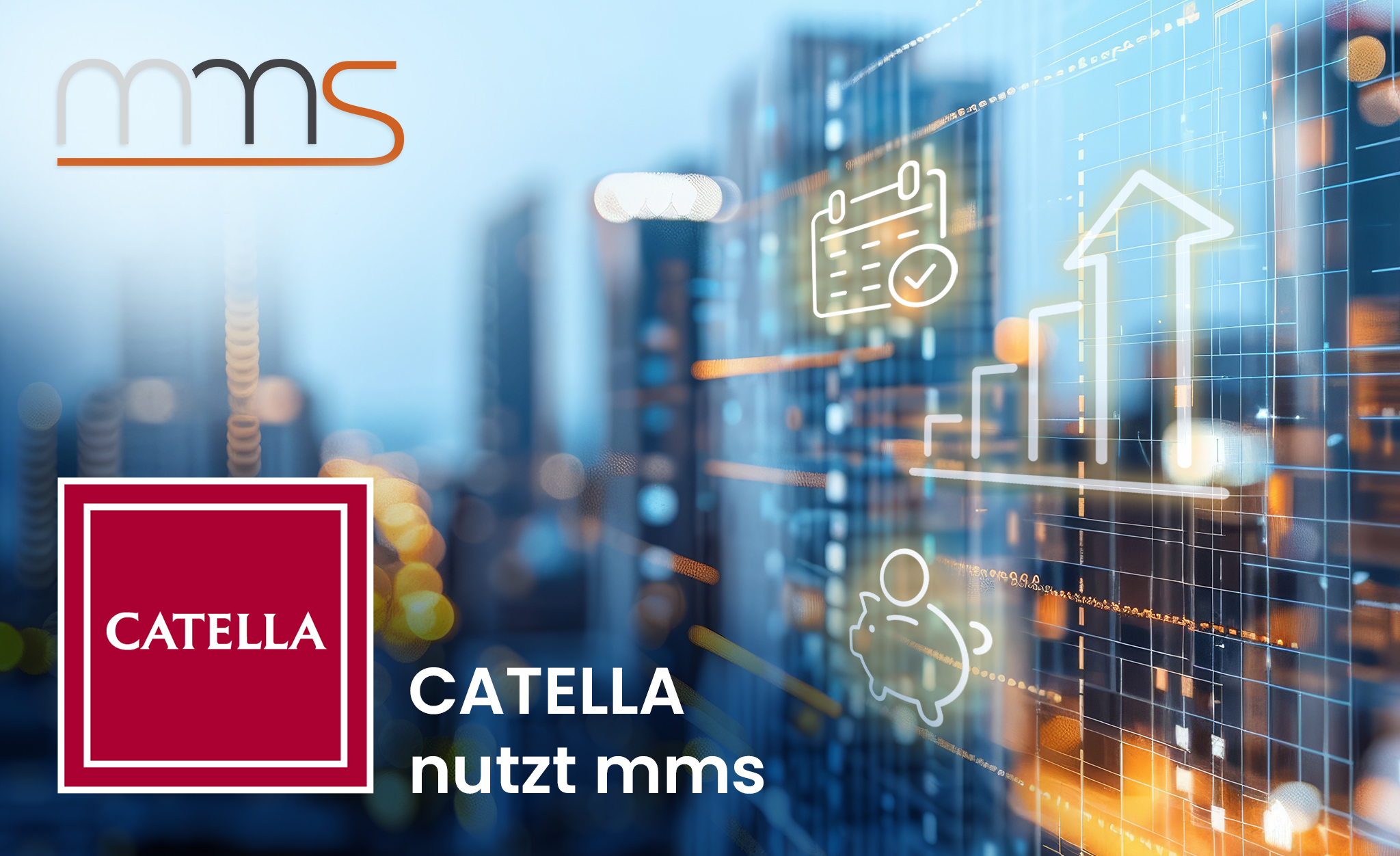 Webnews Catella nutzt mms