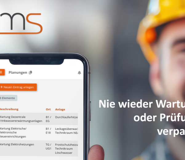Webnews: Nie wieder Wartungen und Prüfungen verpssen
